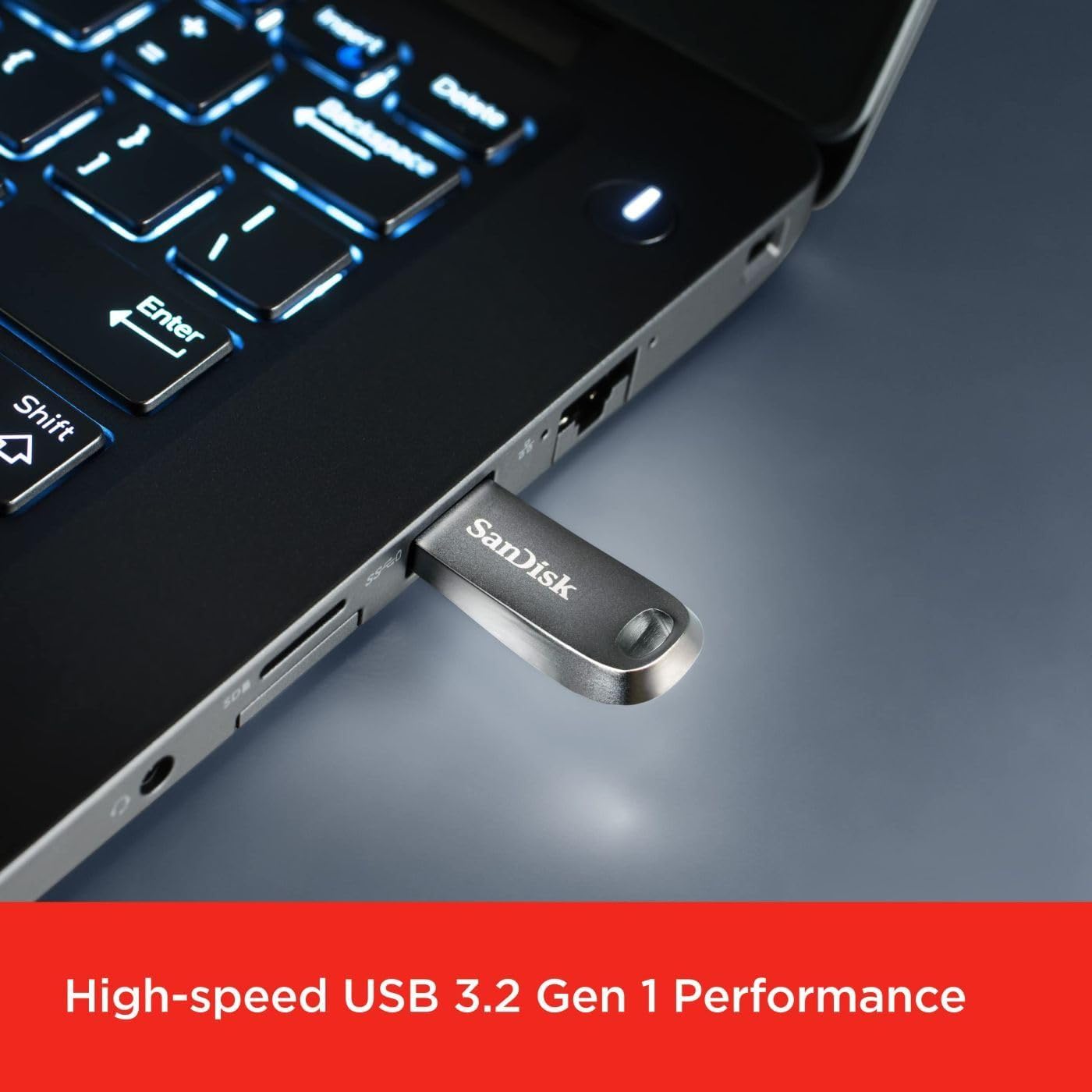 SanDisk 512GB Ultra Luxe USB 3.2 Gen 1 Flash Drive - SDCZ74-512G-GAM46 3 SanDisk 512GB Ultra Luxe USB 3.2 Gen 1 Flash Drive - SDCZ74-512G-GAM46
