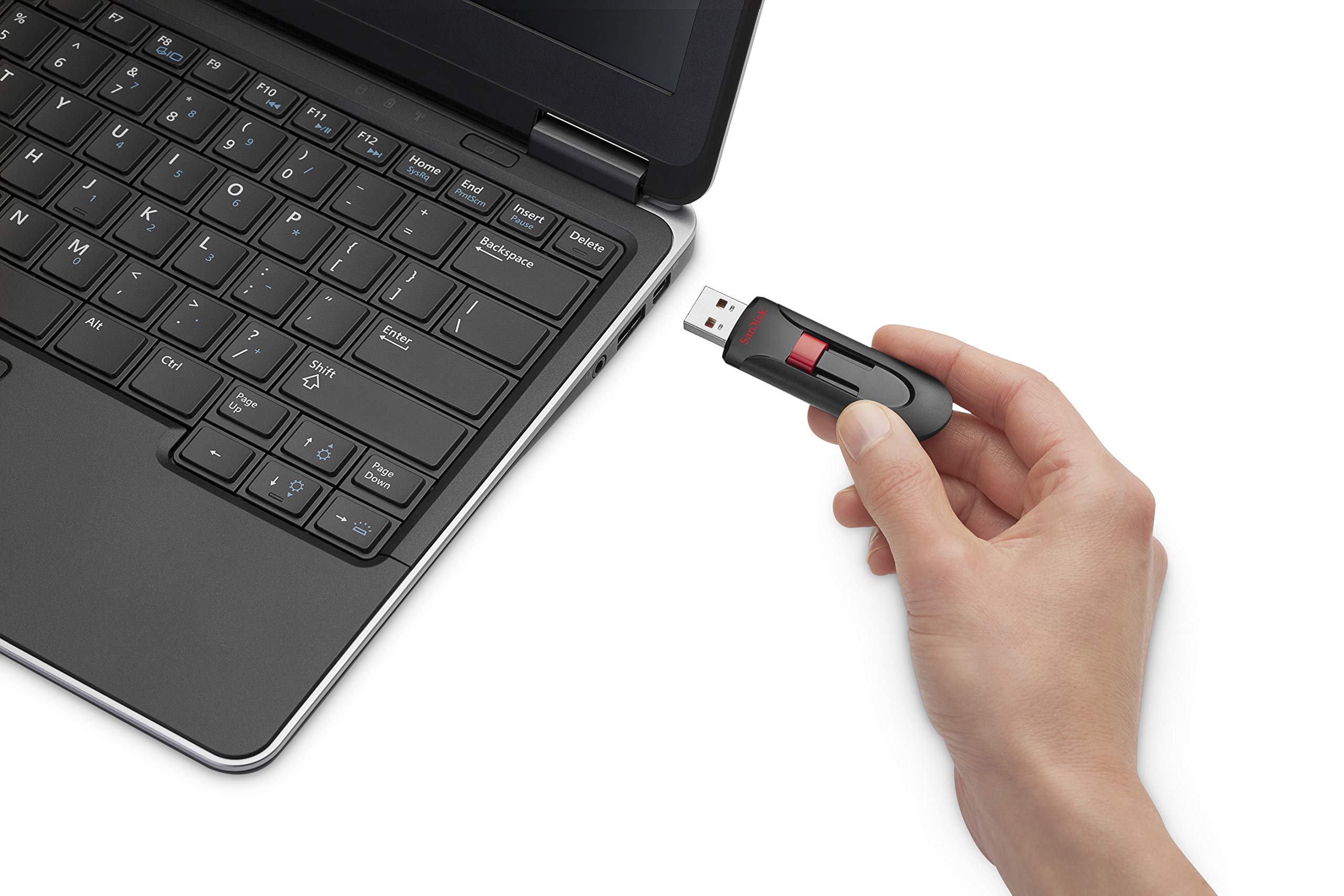 SanDisk 128GB Cruzer Glide USB 2.0 Flash Drive - SDCZ60-128G-B35,Black
