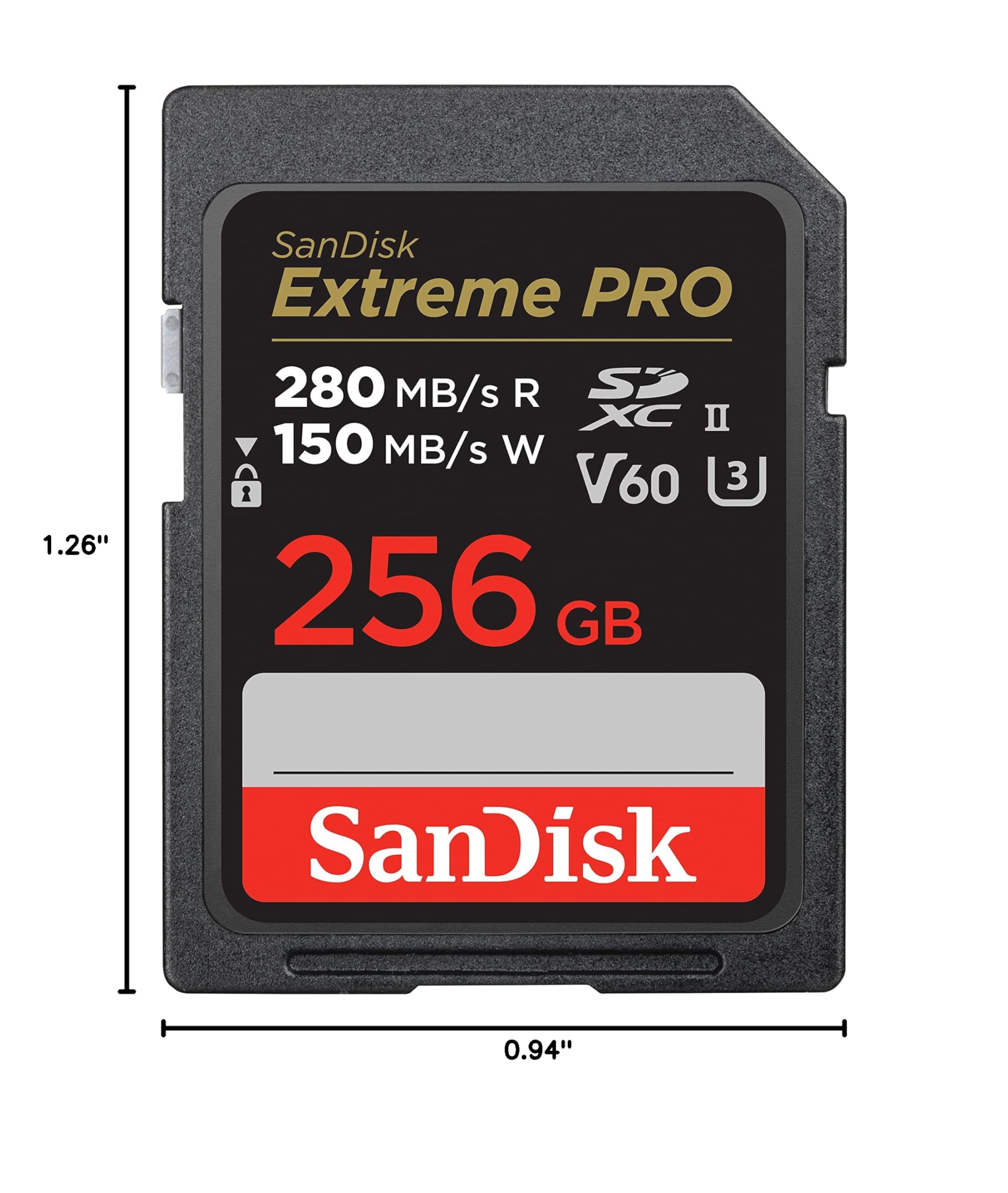 SanDisk 256GB Extreme PRO SDXC UHS-II Memory Card - C10, U3, V60, 6K, 4K UHD, SD Card - SDSDXEP-256G-GN4IN 7 SanDisk 256GB Extreme PRO SDXC UHS-II Memory Card - C10, U3, V60, 6K, 4K UHD, SD Card - SDSDXEP-256G-GN4IN