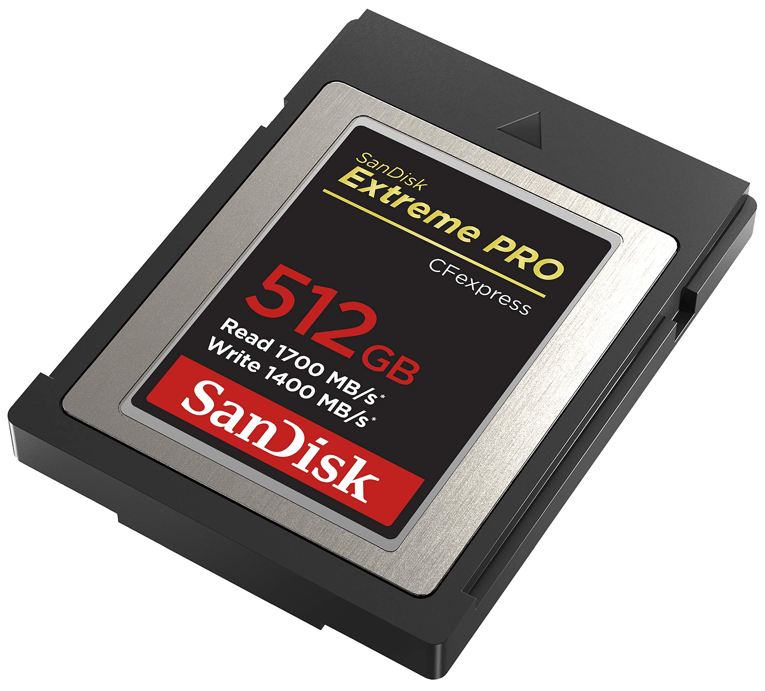 SanDisk 512GB Extreme PRO CFexpress Card Type B - SDCFE-512G-GN4NN, micro sdxc Interface, XQD Memory Type