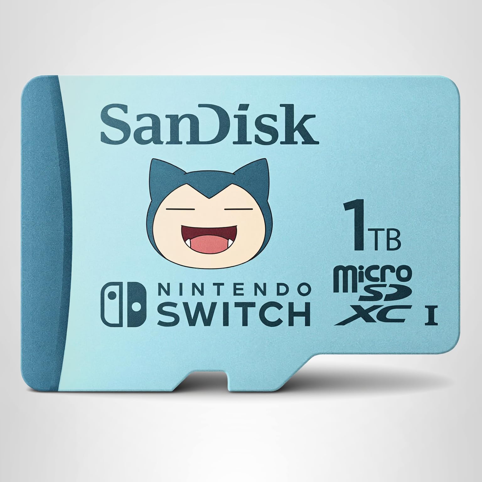SanDisk 1TB microSDXC Card Licensed for Nintendo Switch, Pokémon Snorlax Edition - SDSQXAO-1T00-GN6ZK