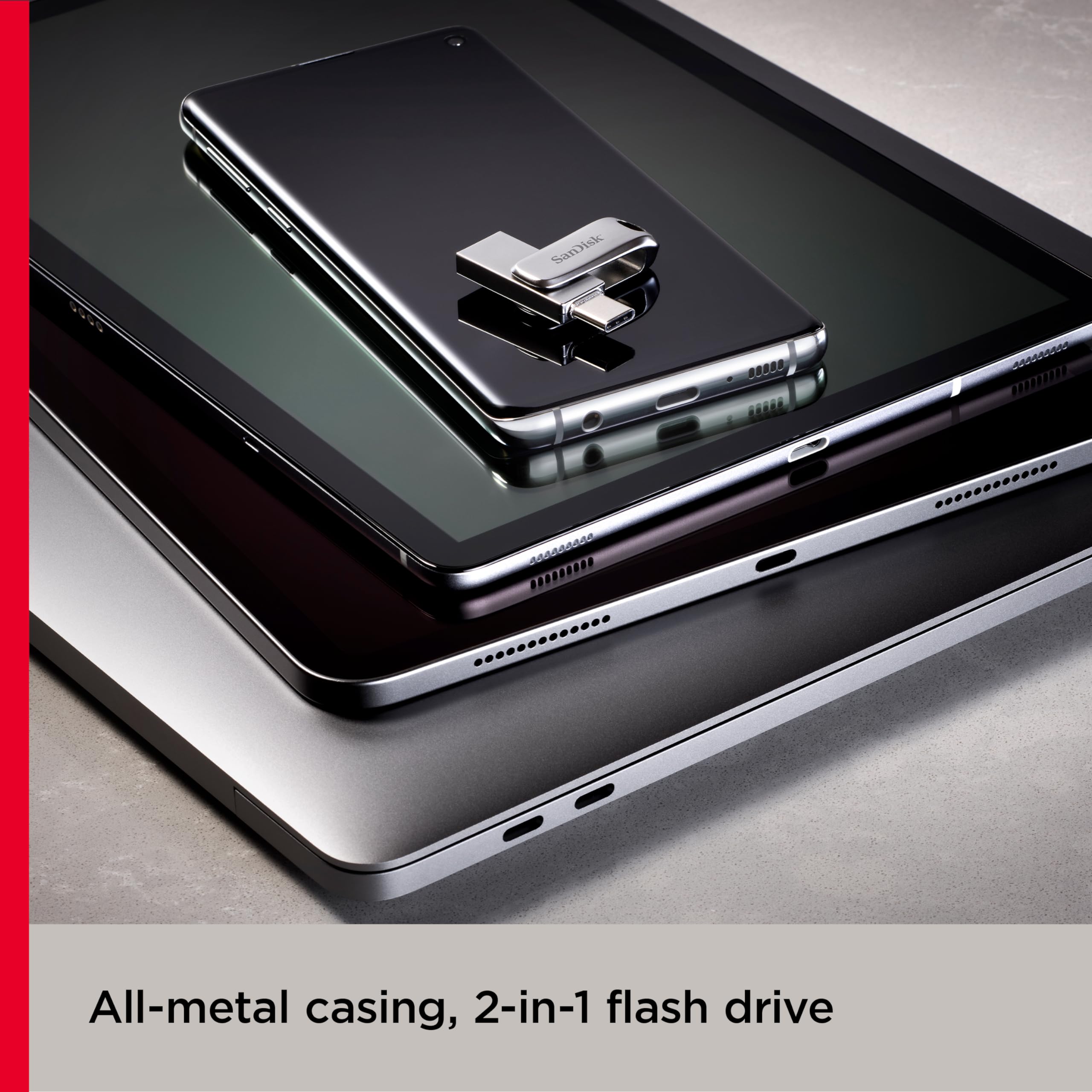 SanDisk 1TB Ultra Dual Drive Luxe USB Type-C - Up to 400MB/s - SDDDC4-1T00-GAM46