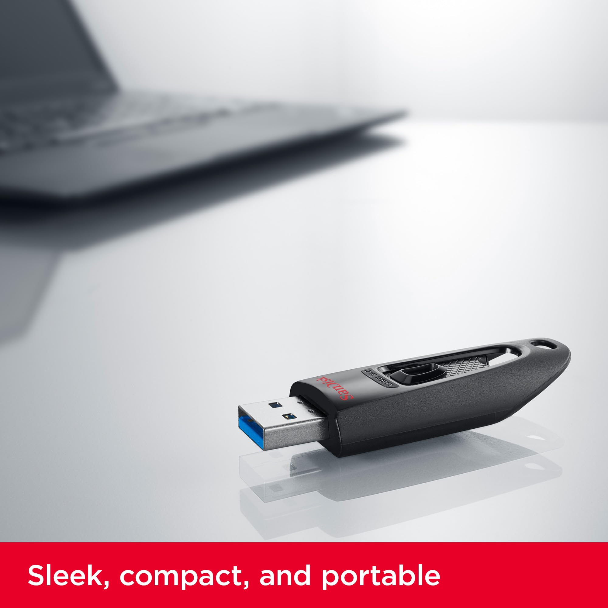 SanDisk 1TB Ultra USB 3.0 Flash Drive - Up to 130MB/s Read speeds - Black - SDCZ48-1T00-G46 4 SanDisk 1TB Ultra USB 3.0 Flash Drive - Up to 130MB/s Read speeds - Black - SDCZ48-1T00-G46