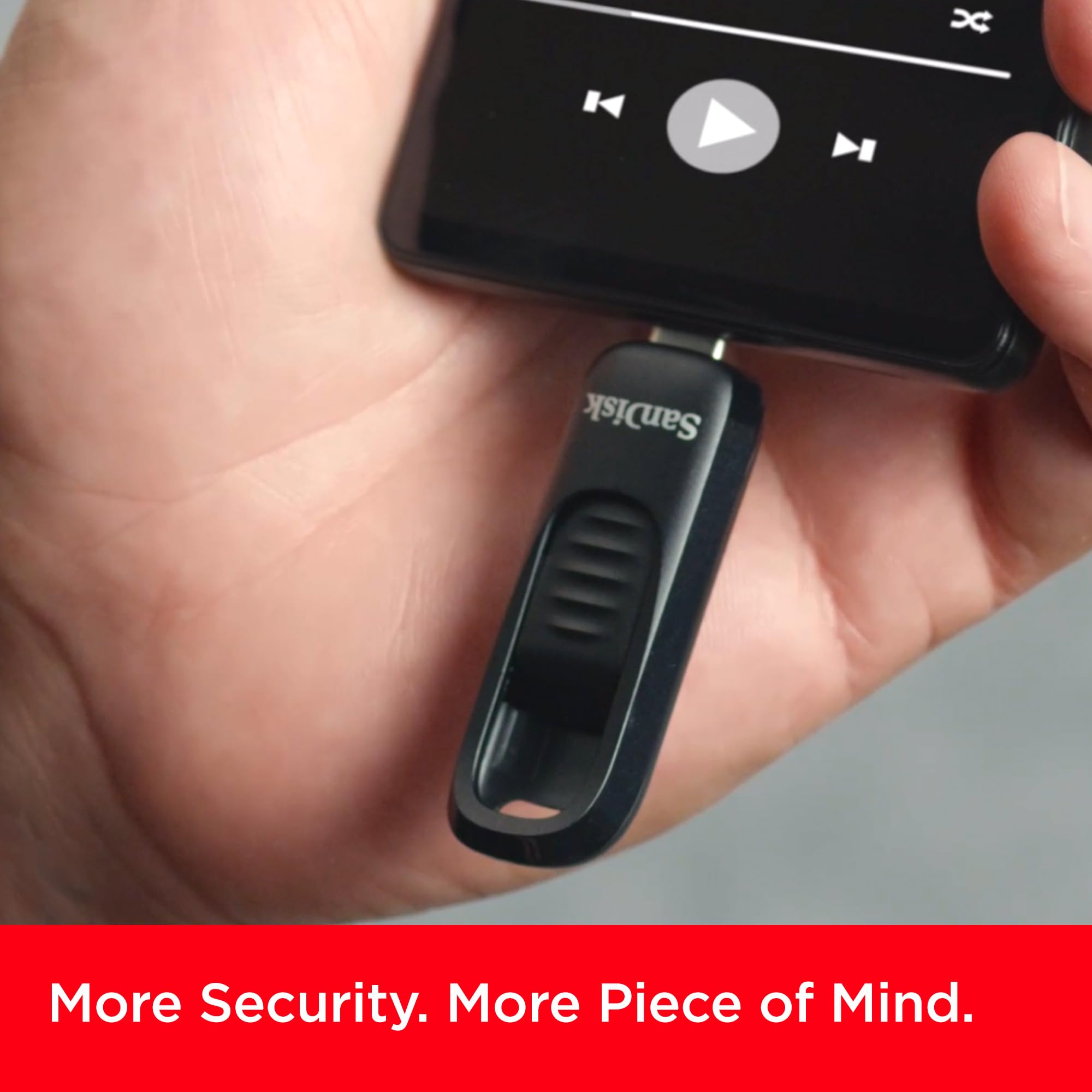 SanDisk 1TB Ultra Slider USB Type-C Flash Drive - Up to 400MB/s, USB 3.2 Gen 1, Retractable Connector - SDCZ480-1T00-G46 6 SanDisk 1TB Ultra Slider USB Type-C Flash Drive - Up to 400MB/s, USB 3.2 Gen 1, Retractable Connector - SDCZ480-1T00-G46
