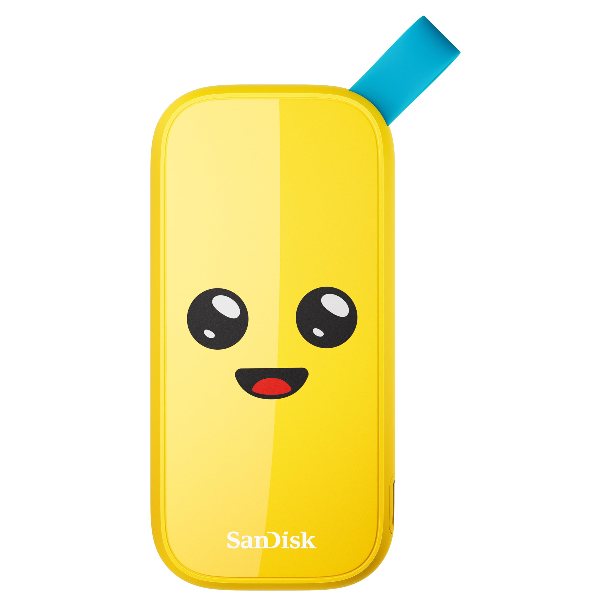 SanDisk 1TB Fortnite Portable SSD, Peely Edition - Up to 800MB/s, USB-C, USB 3.2 Gen 2, Drop Protection - SDSSDE30-1T00-G25F