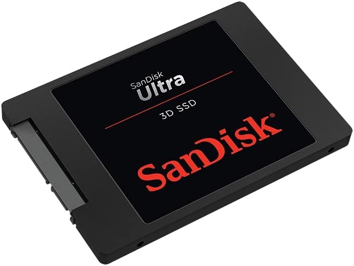 SanDisk Ultra 3D NAND 4TB Internal SSD - SATA III 6 Gb/s, 2.5"/7mm, Up to 560 MB/s - SDSSDH3-4T00-G26
